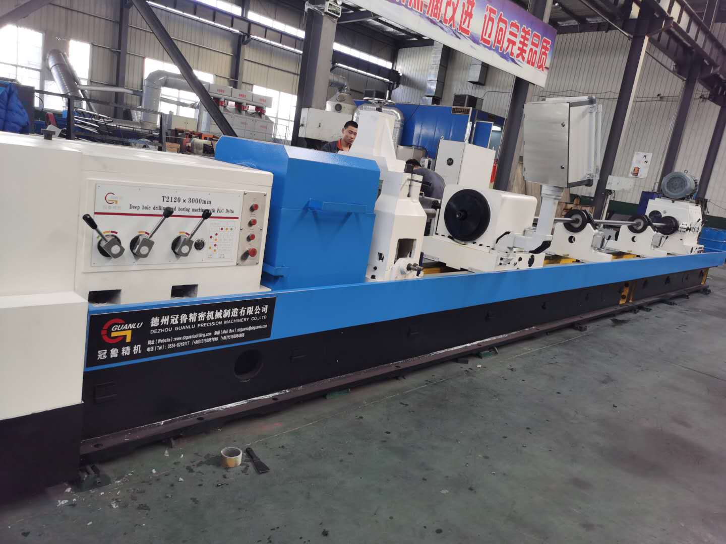 德州冠鲁深孔钻床， 逐步畅销国内市场