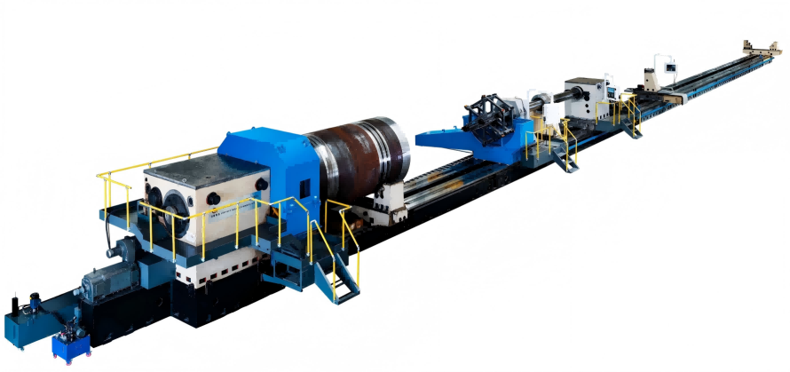 超级重型深孔钻镗床工件23米，内径2米